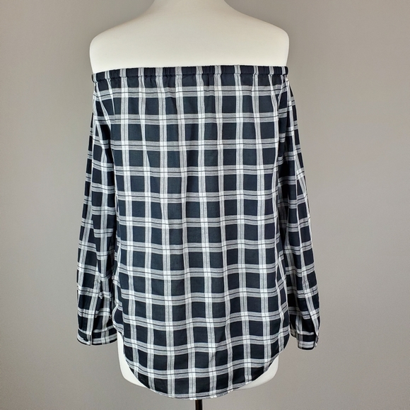 RAG & BONE JEAN Plaid Top (S/P) - Picture 2 of 6